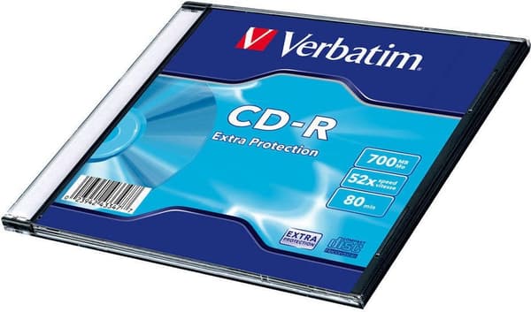 CD-R Verbatim Ekstra Beskyttelse 200 stk