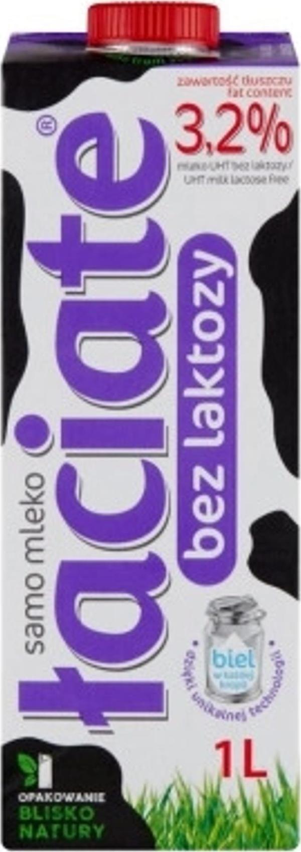 UHT Laciate 1L maito 3,2 % laktoositon