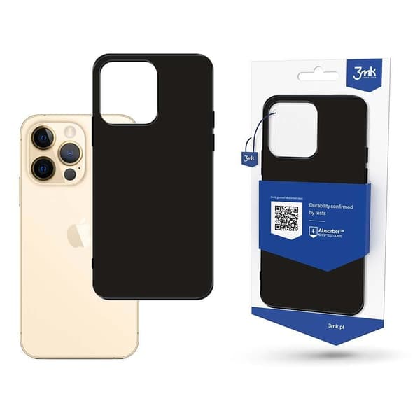 iPhone 13 Pro Max Series 3mk Matt Case – Svart