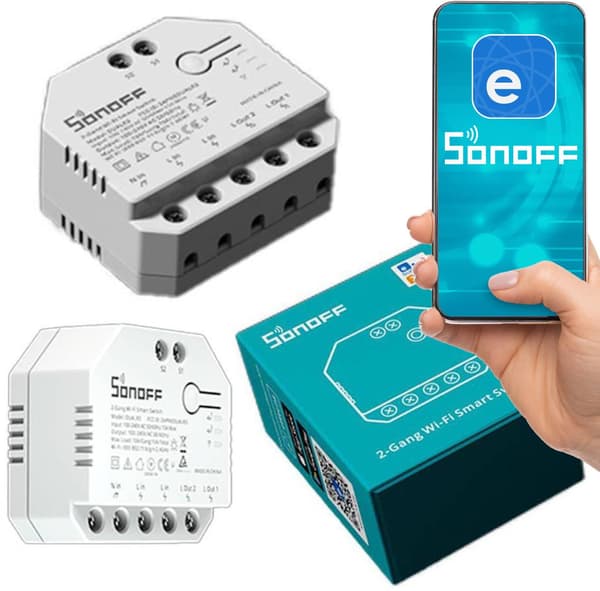 Gratis Wi-Fi Sonoff Dual R3 Lite