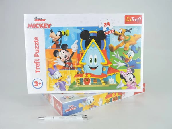 Puslespil 24el Maxi Mickey Mouse og Venner 14351 Trefl