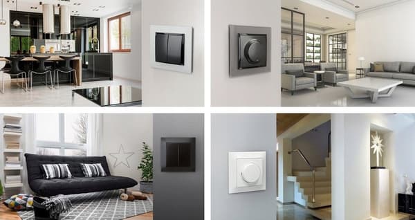 Ospel Ramme Ospel Impression RH-1Y/33 enkelt til forbindelsesled sort metallic