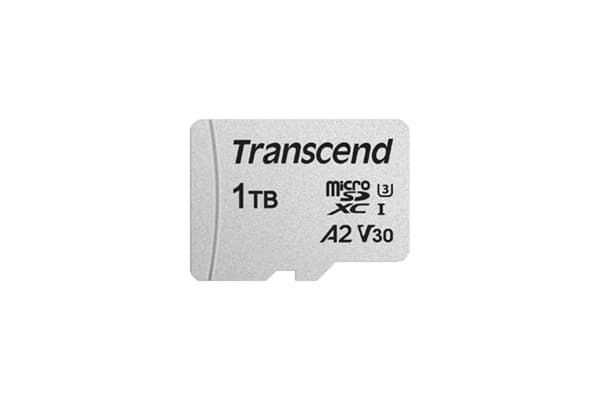Transcend microSDXC 300S-A 1TB Klass 10 UHS-I U3 V30 A2