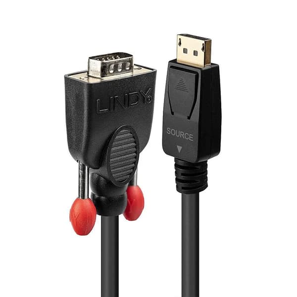 Lindy 2M Displayport till Vga-adapterkabel