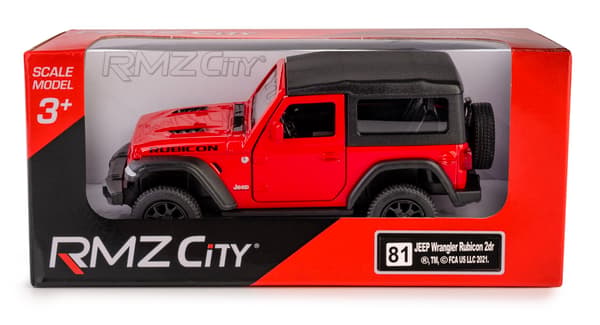 Jeep Wrangler Rubicon 2021 Soft Top punainen