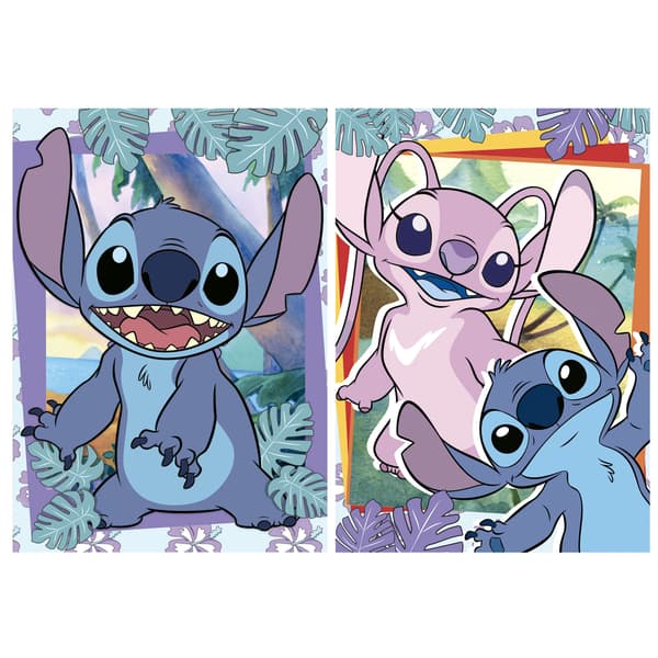 Palapeli 2 x 500 palaa. Lilo ja Stitch