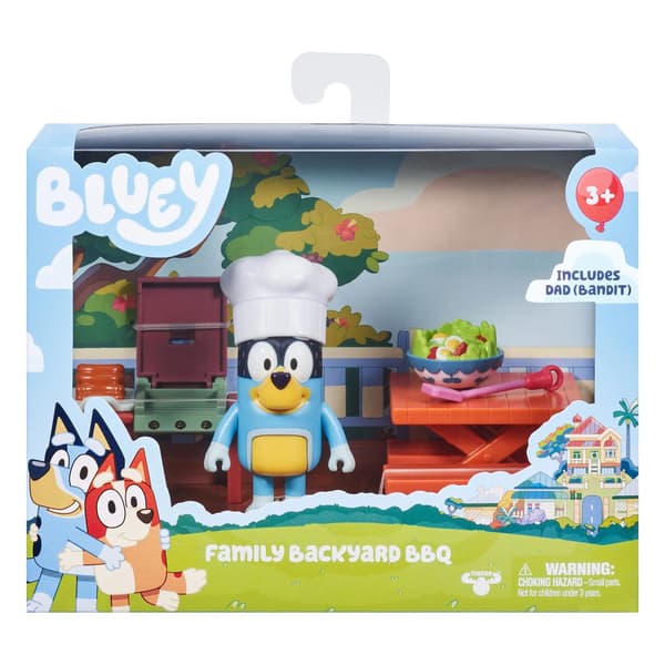 Bluey Grillset med figur 13030