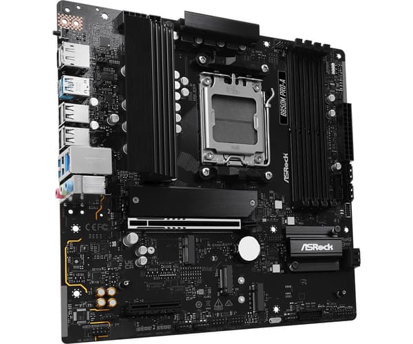 ASRock B850M Pro-A - moderkort - micro ATX - Socket AM5 - AMD B850