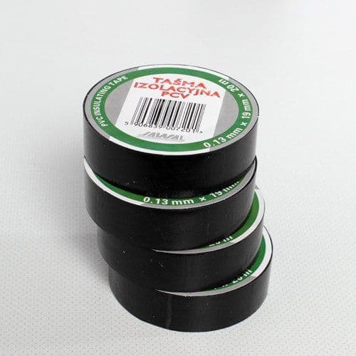 Jawal isoleringstape 25MM/20M sort Singapore