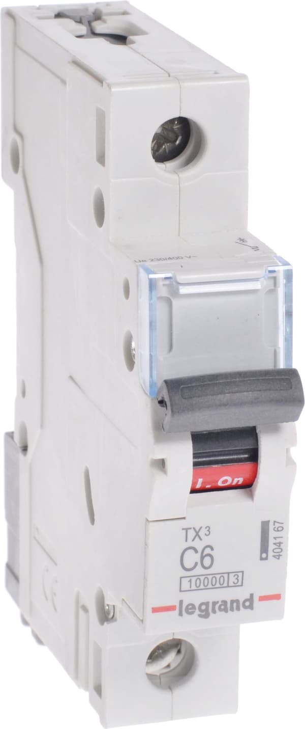 Legrand Adapterafbryder 1P C 6A 10kA AC S311 TX3 (404167)