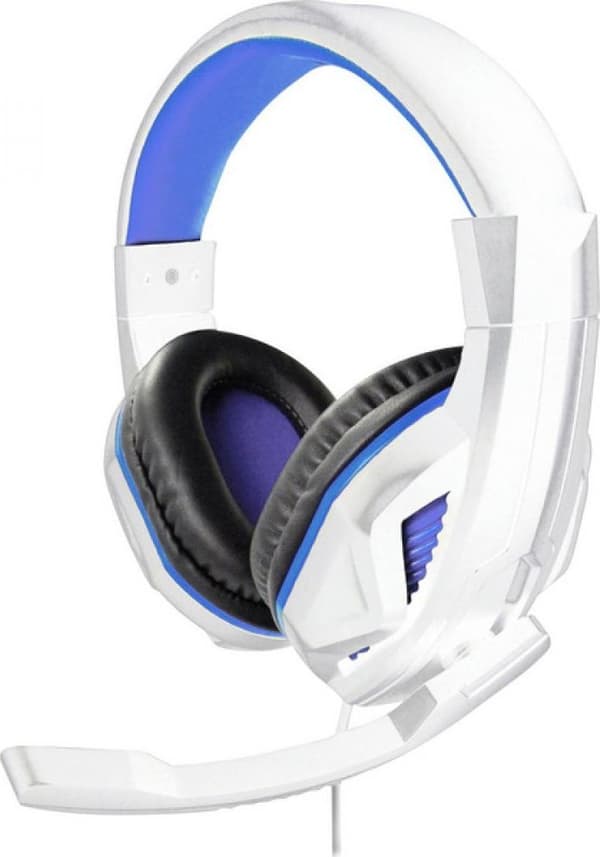 STEELPLAY Trådbundet Headset HP44 Vit/Blå PS5