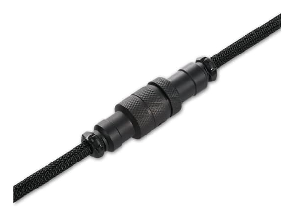 SGK50 Aviator-kabel Titan/Sort (Grå/Sort, 1,85 meter, spiralkabel til SKILLER SGK50 S4)