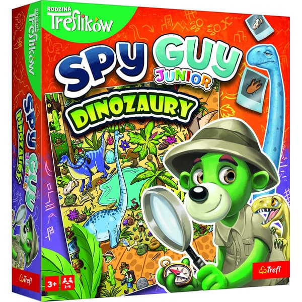 PELI SPY GUY JUNIOR DINOSAURUKSET KLUBIT 02652 PUD6