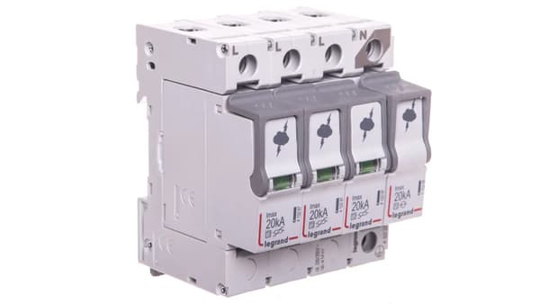 Bake stop C Tyyppi 2 3P+N 20kA 1,2kV ON 300 412227