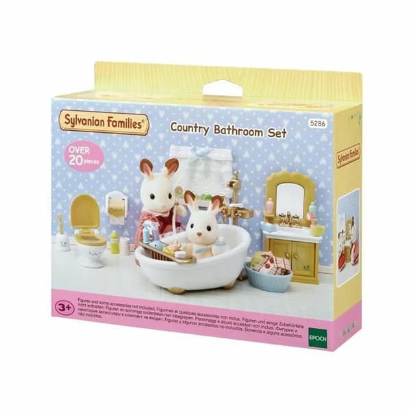 Dockhus Tillbehör Sylvanian Families Badrum