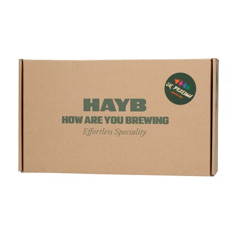 Malet kaffe HAYB Kaffebryggningsset 4x250g