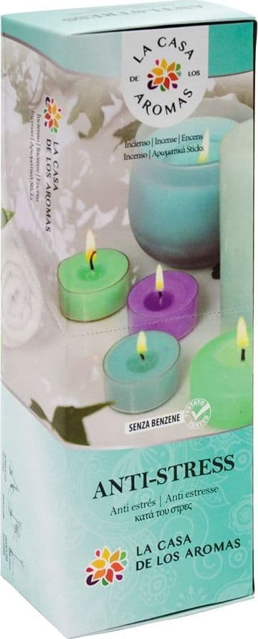 La Casa de los Aromas La Casa de los Aromas Røgelse Duft Røgelse Anti-Stress 20 stk.