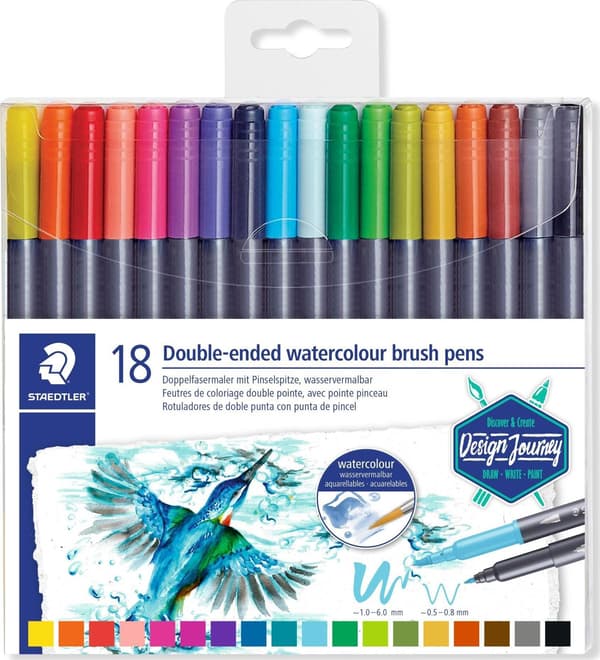 STAEDTLER Doppel-Fasermaler marsgrahic