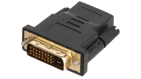 AV-adapter HDMI - DVI-D sort (HDMI-DVI)