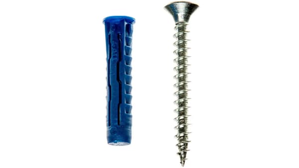 Universal plugs 4ALL 6x30 med konisk indsats 4,5x40 50 stk RAWLPLUG