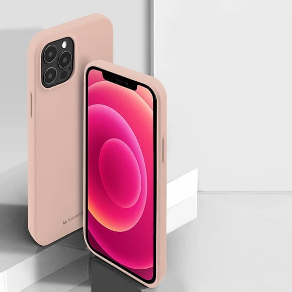 Mercury Soft Cover til iPhone 14 Pro sand pink/sand pink