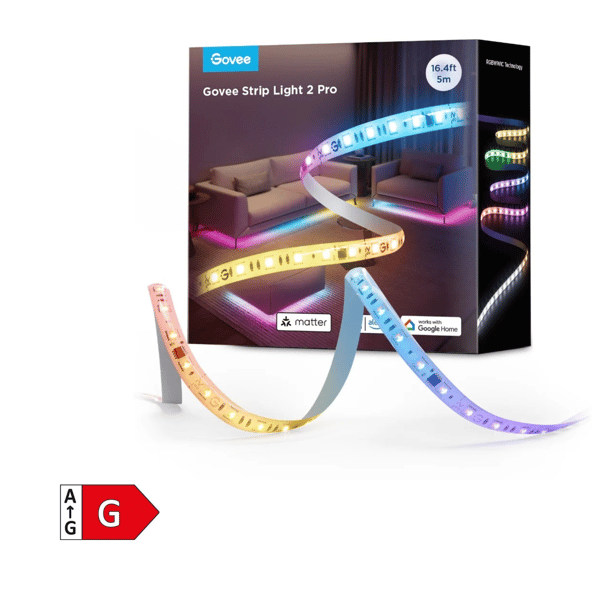 GOVEE RGBWW LED-ljuslist 2 Pro 5m