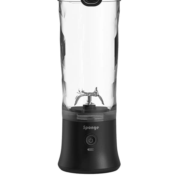 Cocktailshakere Svamp SPONBLB01, sort