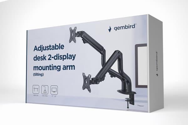 N--GEMBIRD MA-DA2-02 Adjustable desk 2
