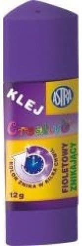 Creativo katoava violetti liima 12g (12kpl) ASTRA