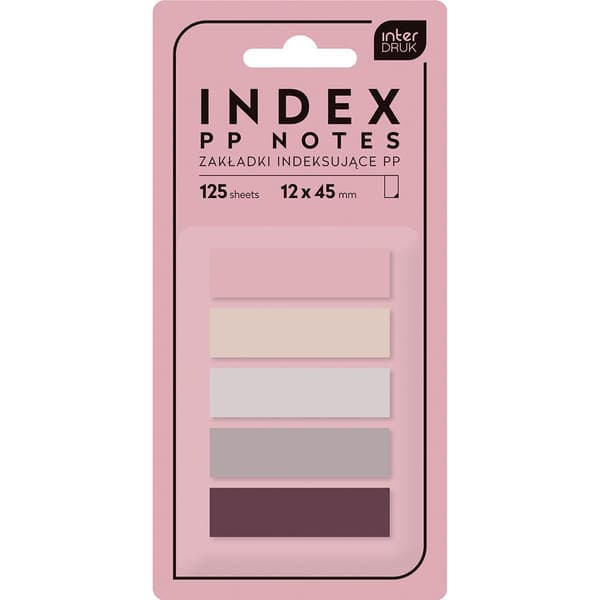 Indeksindsatser PP Nude 125 stk. mix