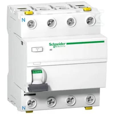Jordfelsbrytare IID 4p 100A 100mA typ A A9Z22491