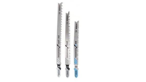 BOSCH PISTOSAHA TERÄSARJA 3kpl T123X T234X T345XF