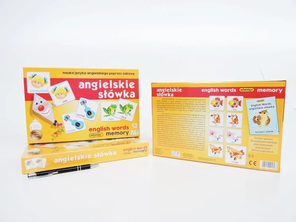Hukommelses engelsk slide-spil
