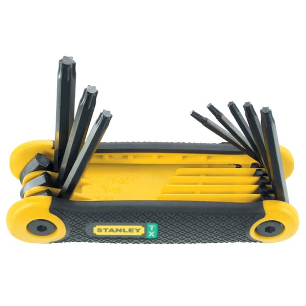 STANLEY TORX-AVAIMET 8 KPL. Taitettava T9-40