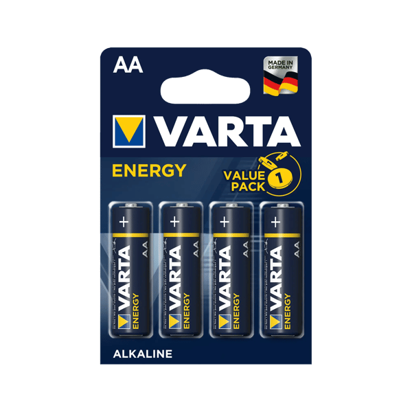 Akut Varta Energy Value Pack AA (LR06) (4 Kappaletta)