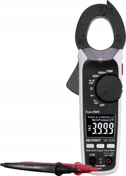 Voltcraft VC-523 digitalt murstensmåler, CAT III 600 V