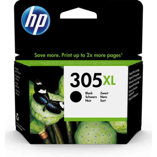 HP 3YM62AE blækpatron sort nr. 305 XL