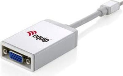 AV-adapter Equip DisplayPort Mini - D-Sub (VGA) hvid (133432)