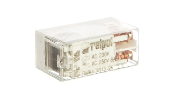 Relpol Miniaturrelæ 2P 8A 230V AC PCB RM84-2012-25-5230-01 (859519)