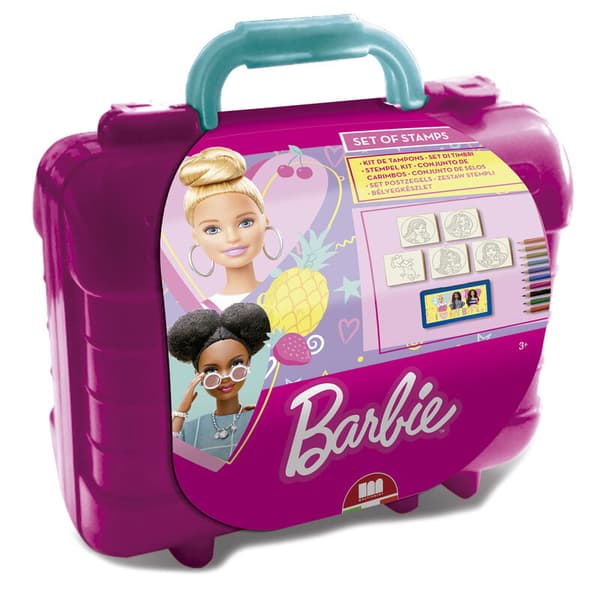 Barbie papirvarer rejsesæt 19 dele