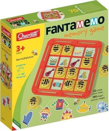 Fantamemo Bee -muistipeli 1052 QUERCETTI