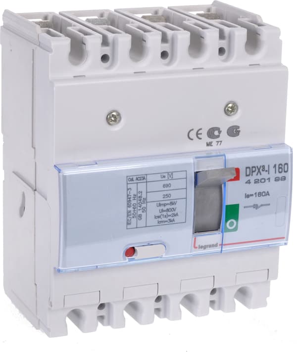 Legrand-virtakytkin 4P 160A DPX3-I 160 - 420199