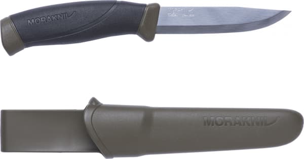 Morakniv Kniv Companion MG Oliven Rustfrit Stål (292370103)