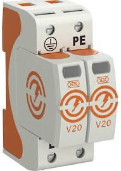 Bake stop C Tyyppi 2 2P 20kA 280V V20-2-280 5095162