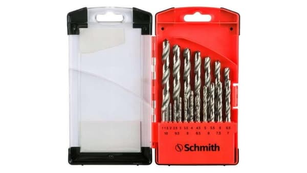 HSS Stål Metal Borebit 19 stk Borebit 1-10mm Schmith Bor Sæt