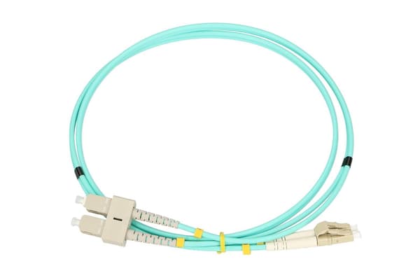 Extralink LC/UPC-SC/UPC | Patchkabel | Multimode, OM3, Duplex, 3mm, 1m