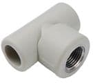 Detail-met T-stykke PP 32mm GW 1/2\"