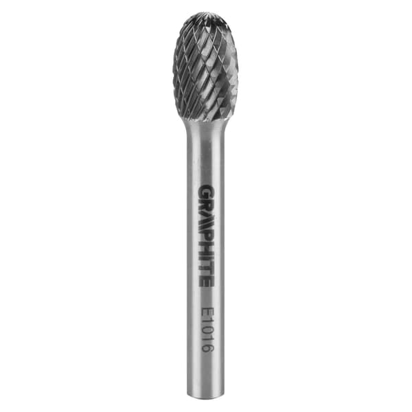 Grafit METALLFRÄS HM TYP E (OVAL) 10 X 16 MM SKAFT 6 X 45 MM 55H365 GRAFIT