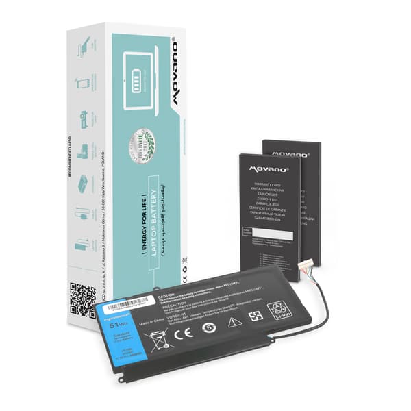 Movano batteri til Dell Vostro 5460, 5480, 5560, P34F