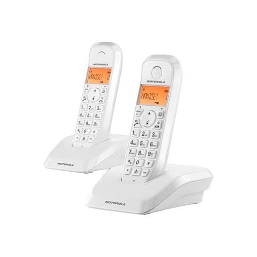 Trådlös telefon Motorola 107S1202 Vit